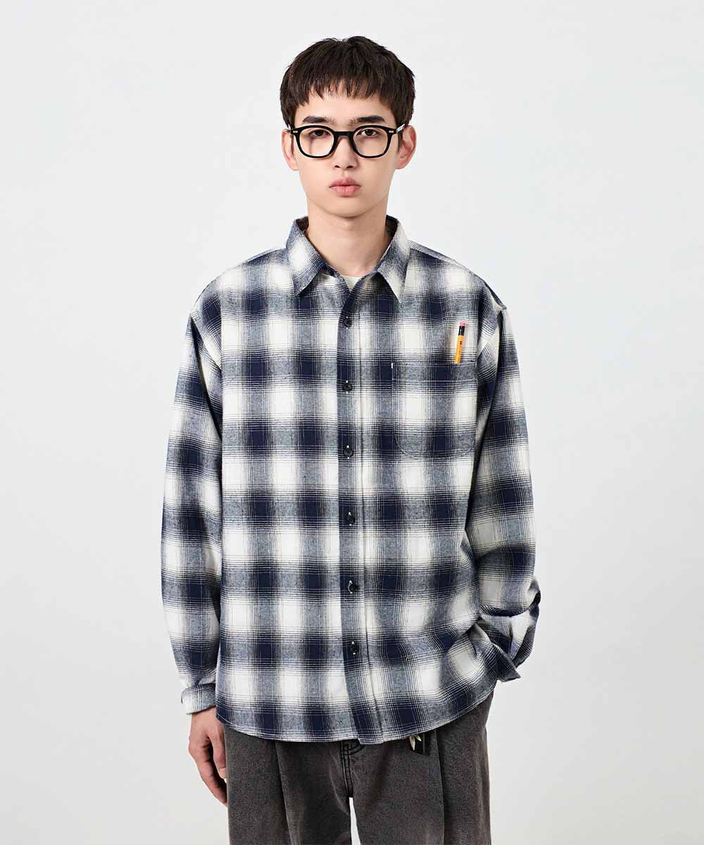 格紋襯衫 ESSENTIAL All-Sunday POCKET SHIRT