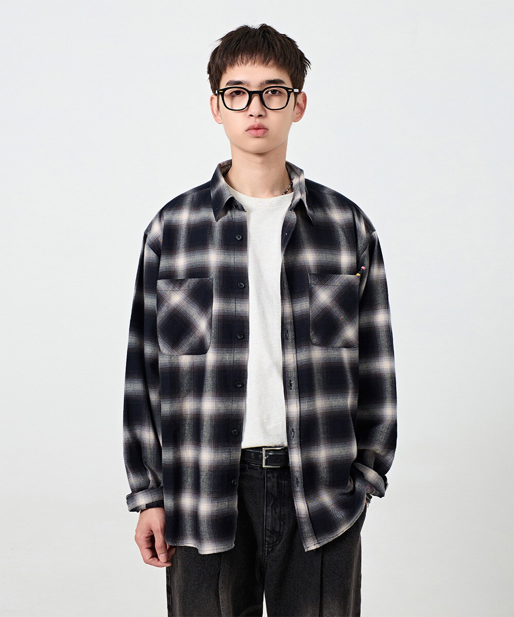 格紋口袋襯衫 ESSENTIAL All-Sunday POCKET SHIRT