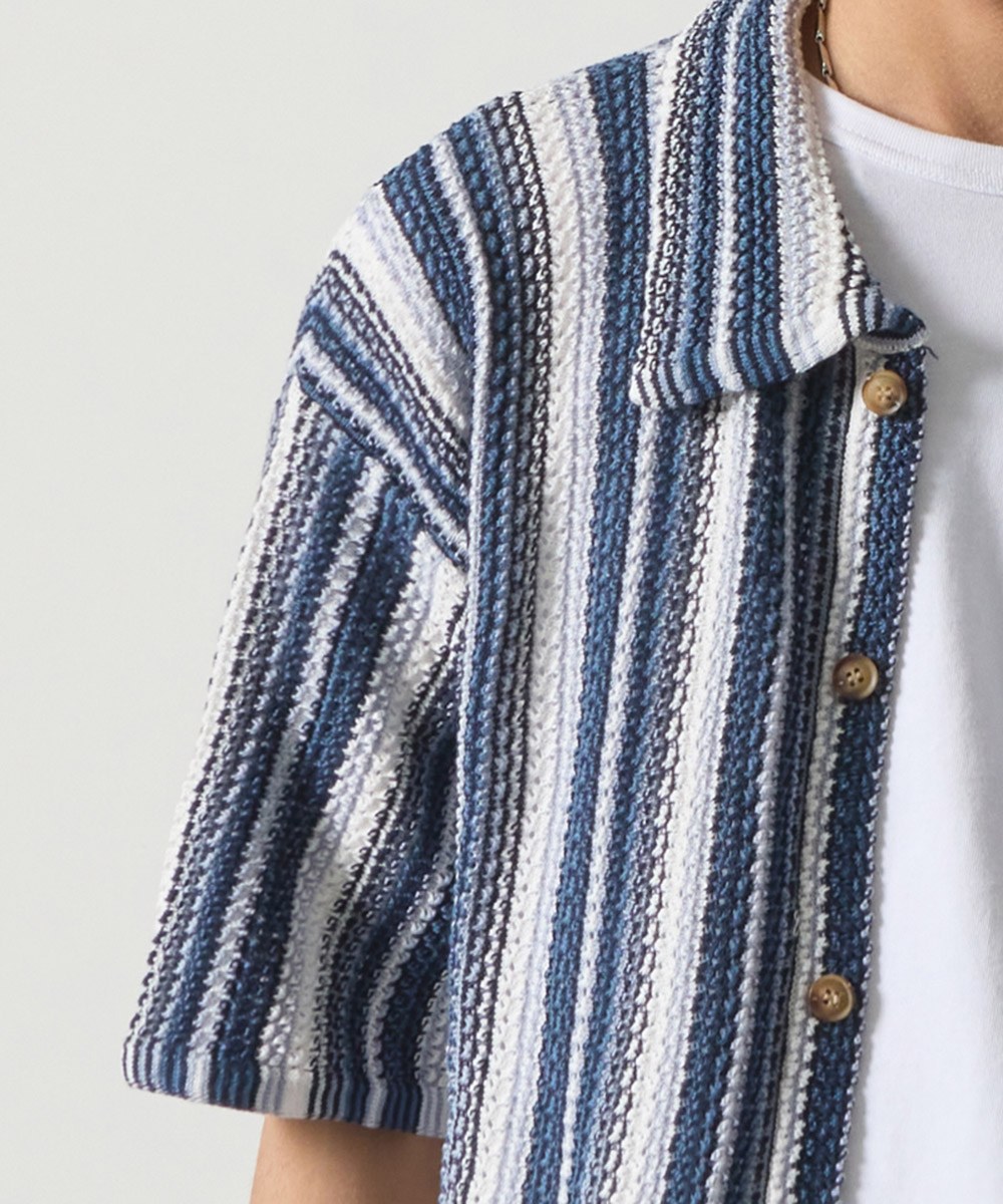 針織襯衫 HAWAIIAN CORCHE KNIT HALF SHIRT