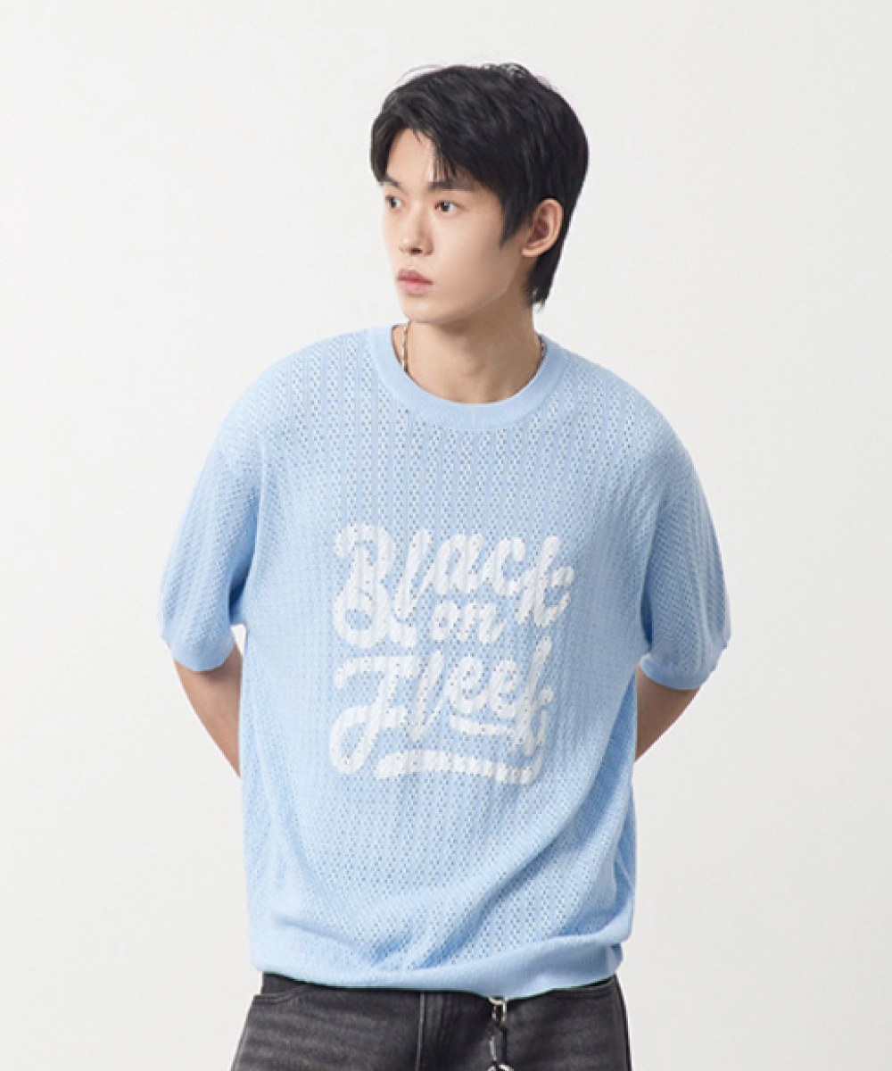 針織上衣 BOF CROCHET HALF KNIT