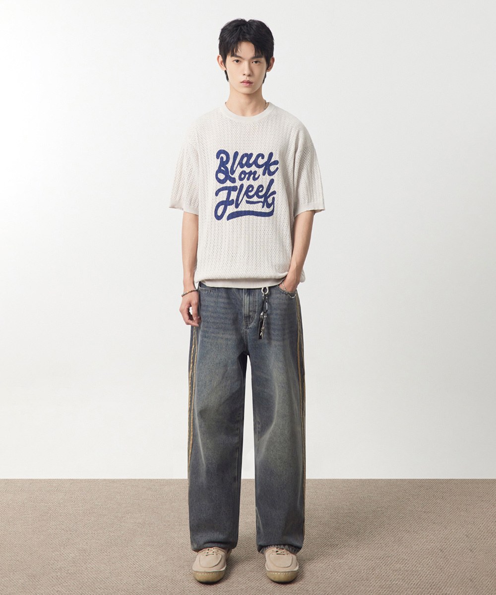 針織上衣 BOF CROCHET HALF KNIT