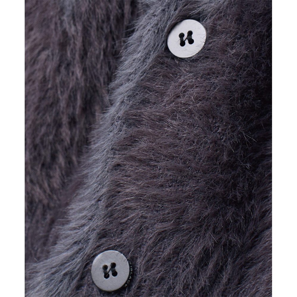 開襟針織外套 HAIRY MOHAIR CARDIGAN