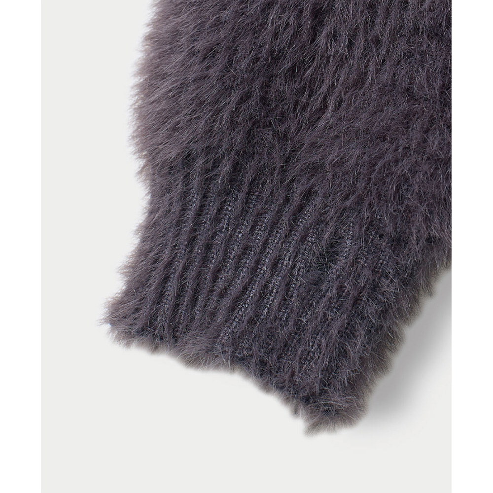 開襟針織外套 HAIRY MOHAIR CARDIGAN