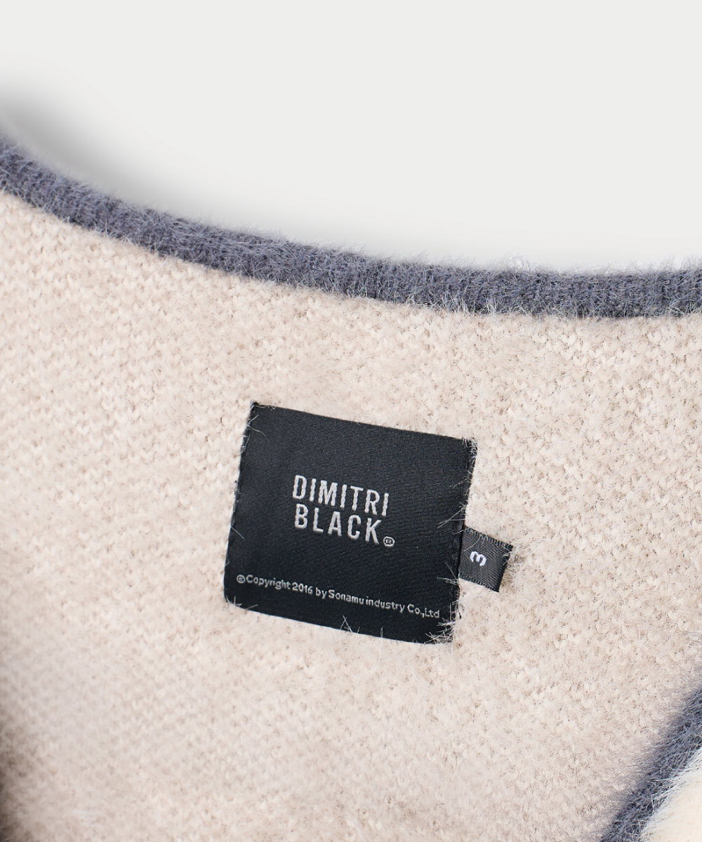 開襟針織外套 HAIRY MOHAIR CARDIGAN