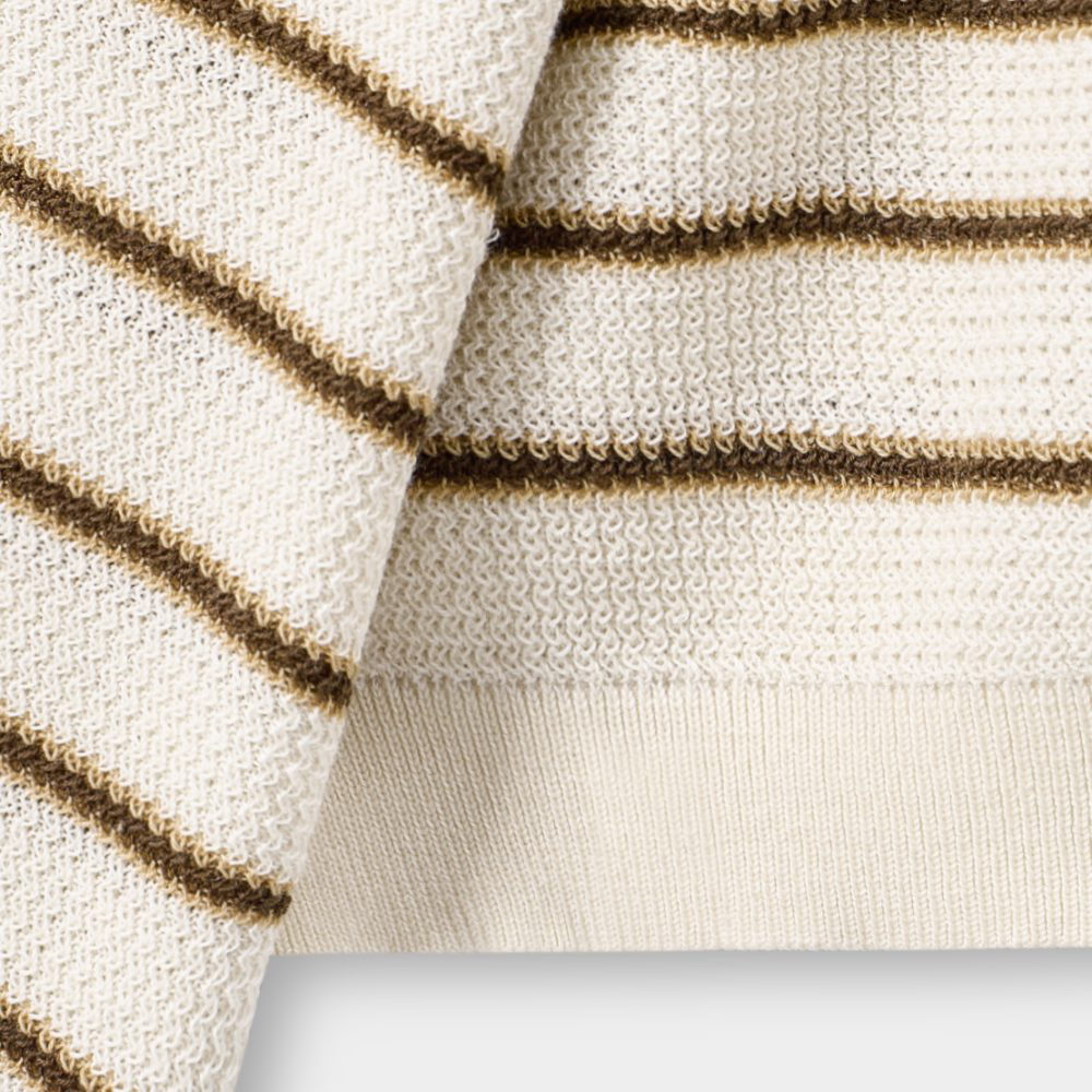 條紋針織衫 EVERYONE'S SUMMER WOOL HALF KNIT STRIPE