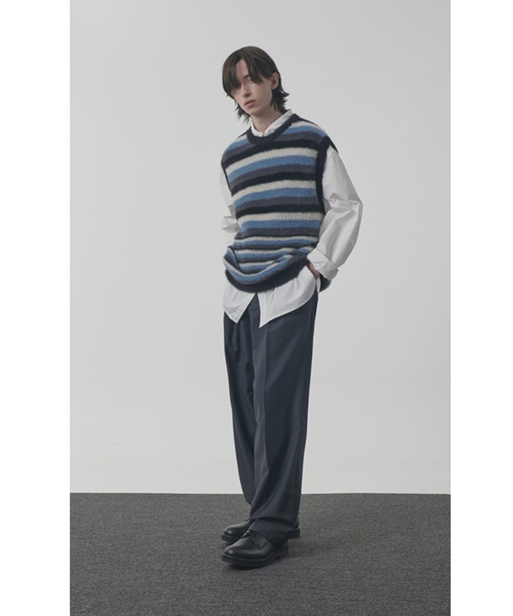 針織背心 CANVAS HAIRY KNIT VEST