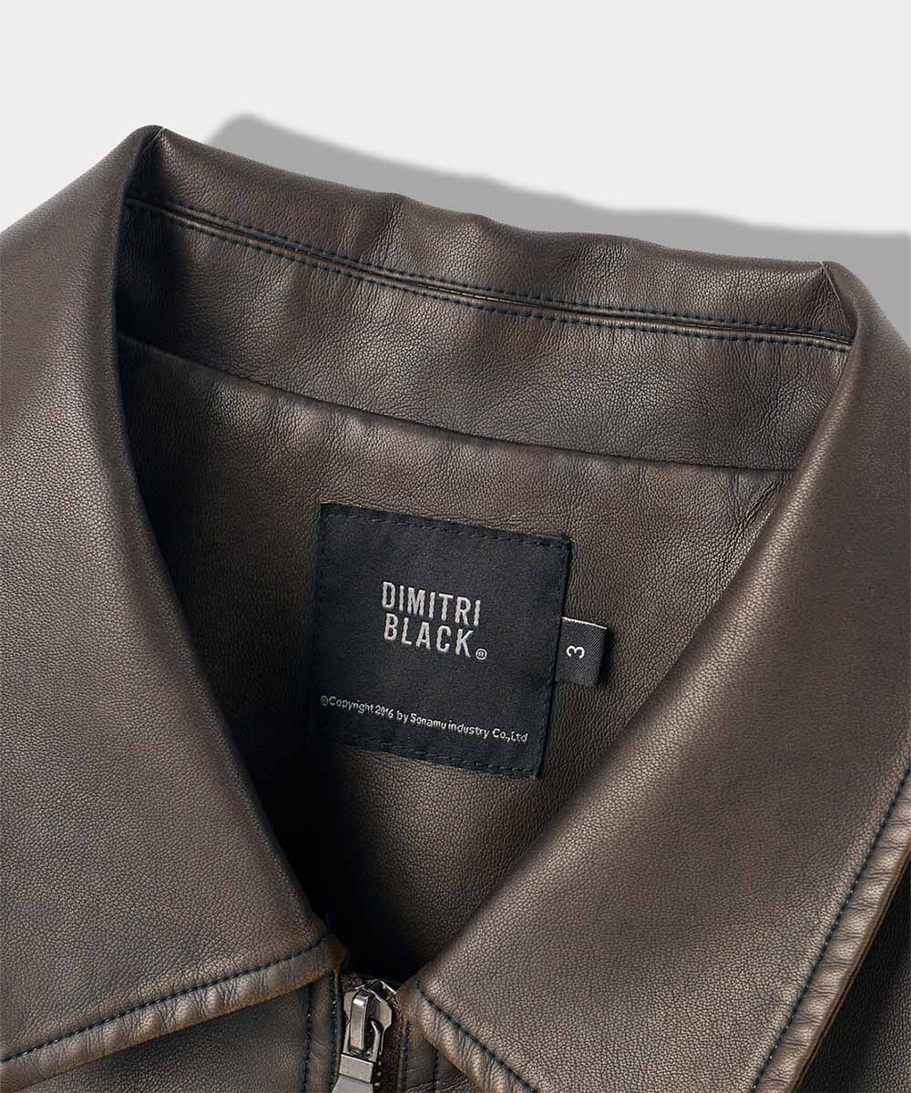 仿皮革工裝外套 FAUX LEATHER DETROIT WORK JACKET