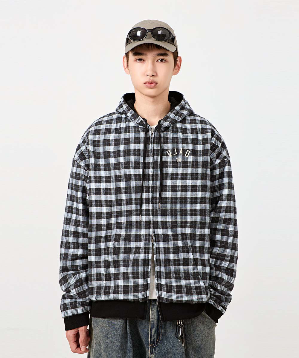 雙面連帽外套 VLAD REVERSIBLE LOGO HOODIE ZIP-UP_BLACK