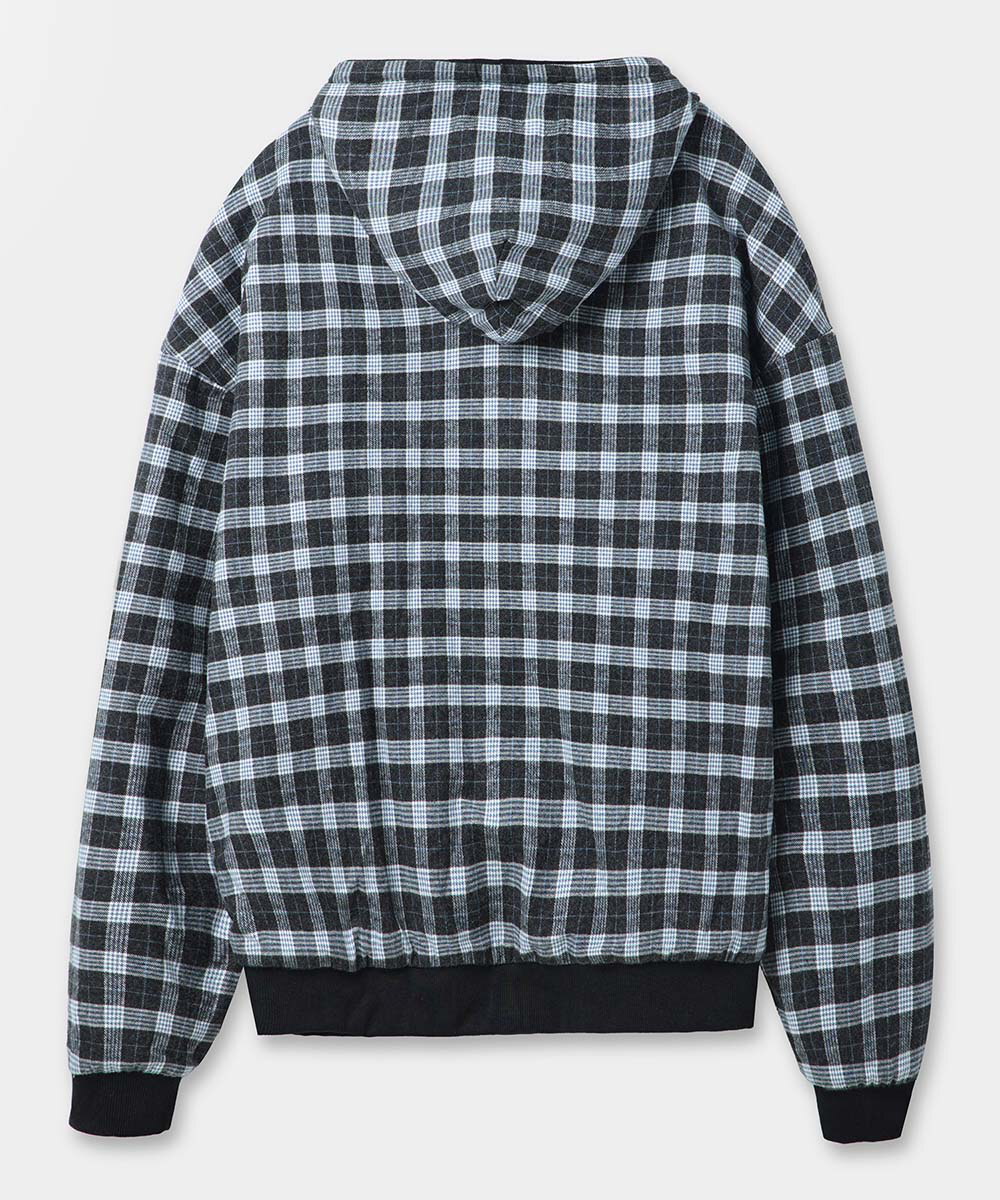 雙面連帽外套 VLAD REVERSIBLE LOGO HOODIE ZIP-UP_BLACK