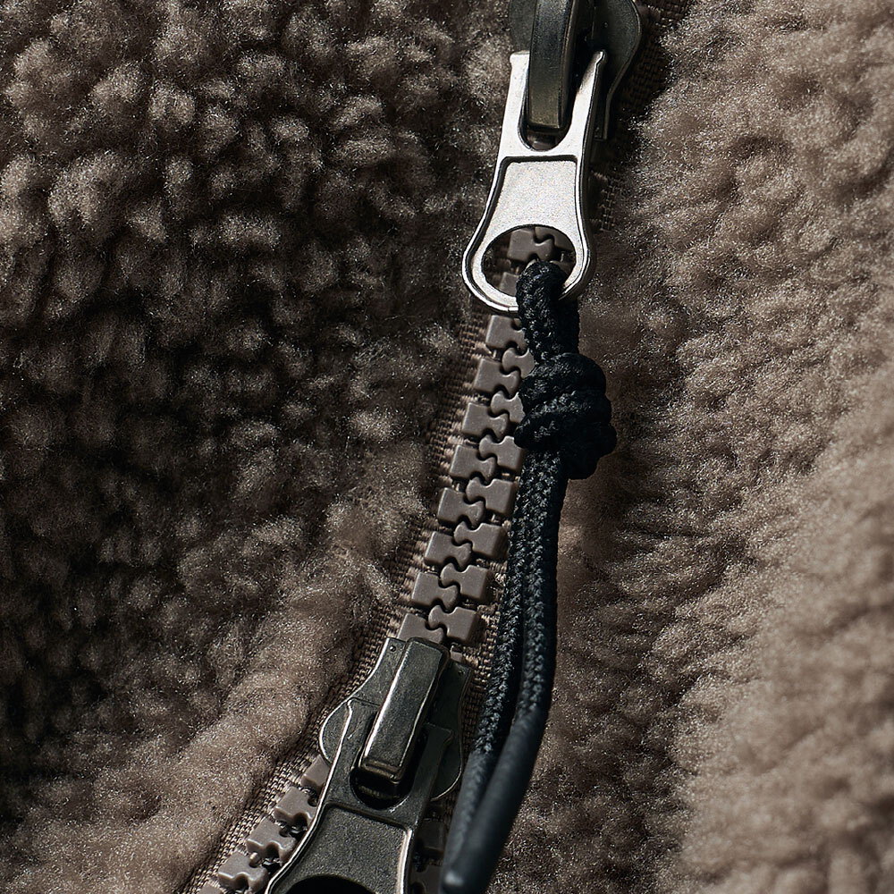 羊羔絨連帽外套 SHERPA FLEECE SLASH HOODED JACKET