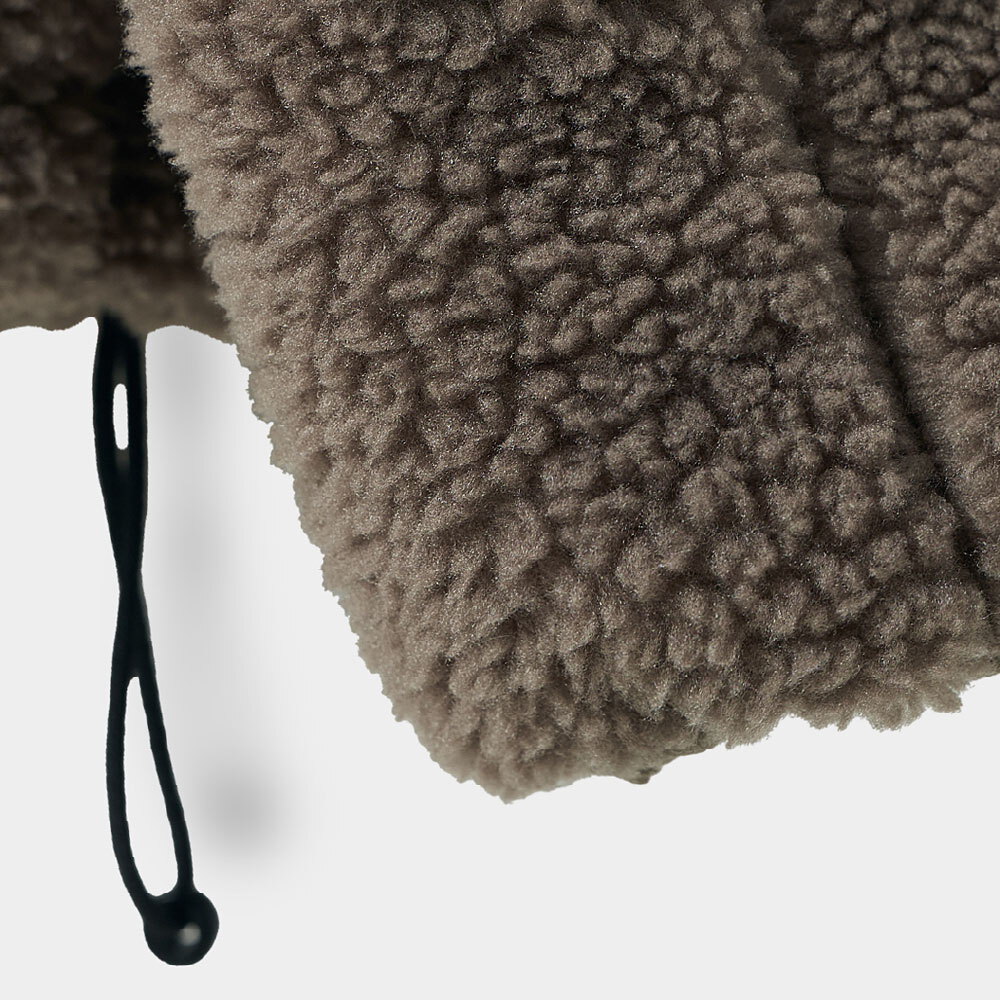 羊羔絨連帽外套 SHERPA FLEECE SLASH HOODED JACKET