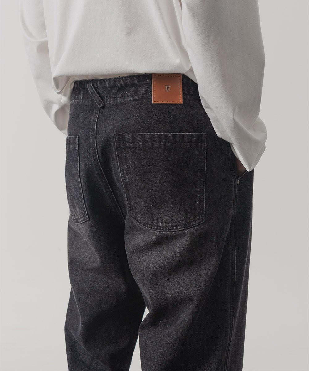 靴型牛仔褲 WAISTLESS BOOTCUT DENIM PANTS