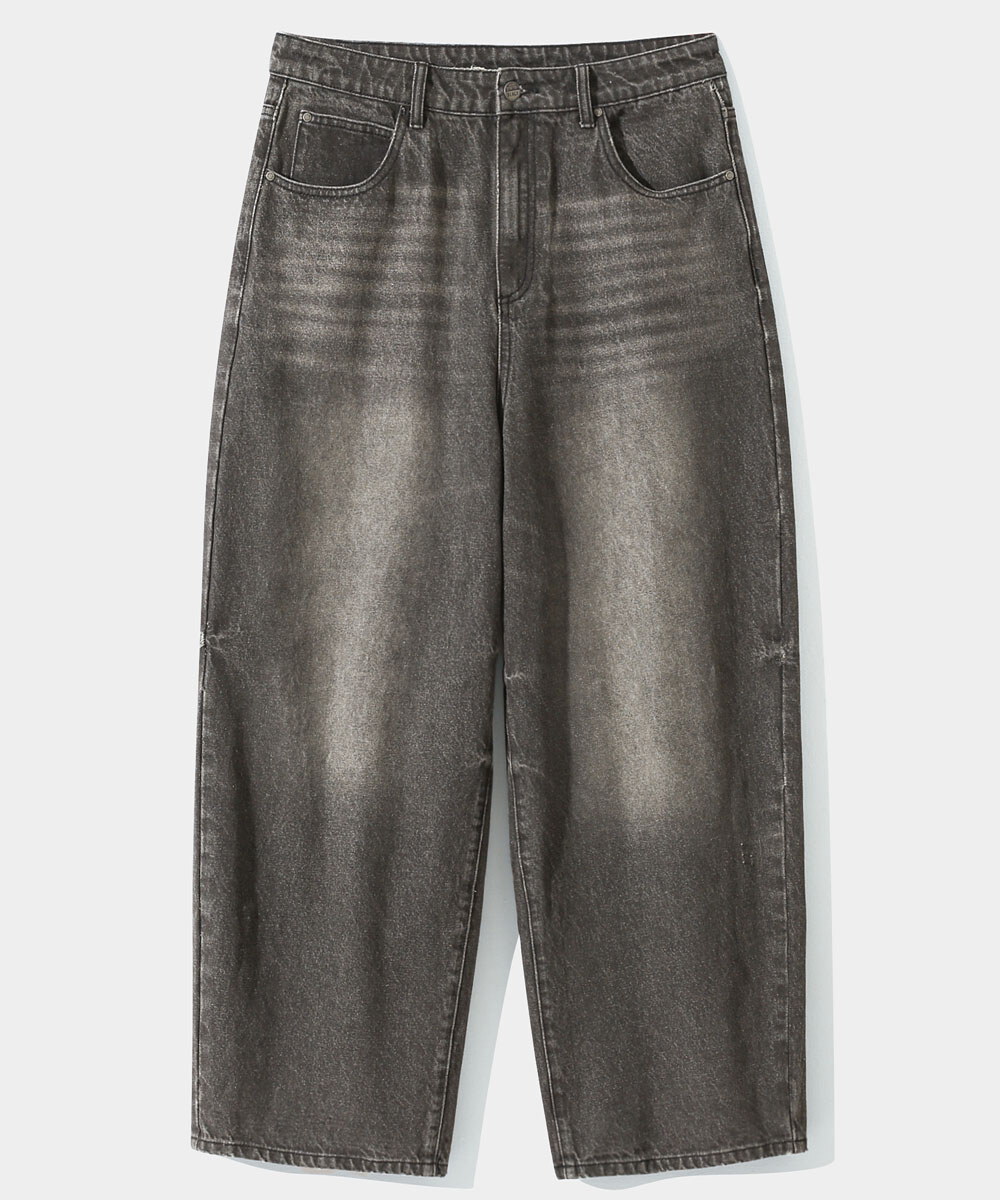 寬版牛仔褲 ASI FOUR SEASONS WASHED WIDE FIT DENIM PANTS