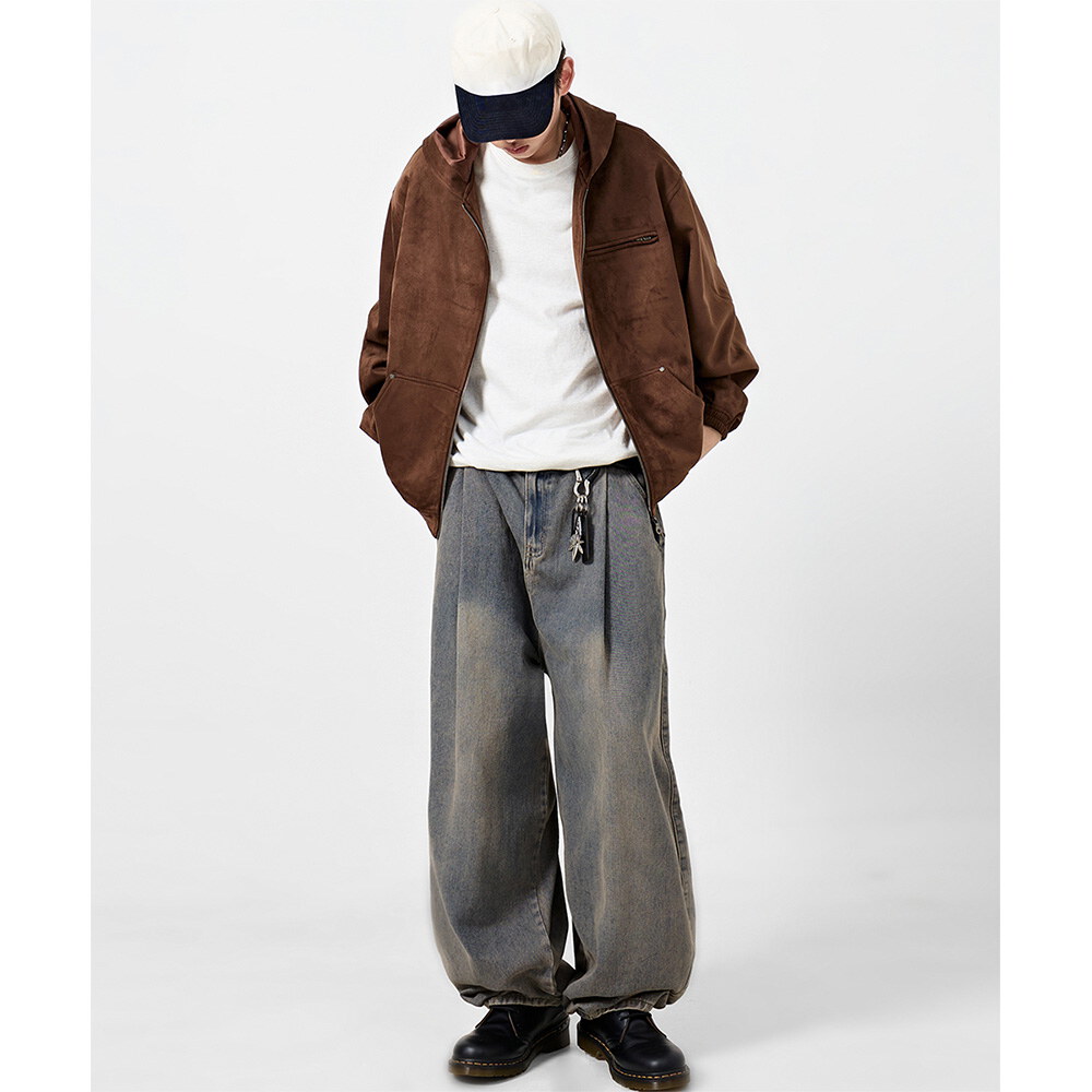 氣球牛仔褲 ASI ESSENTIAL CURVED BALLOON DENIM PANTS