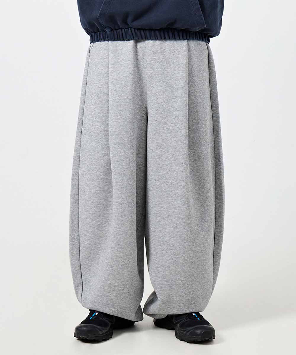 氣球棉褲 ASI ESSENTIAL ONE TUCK CURVED BALLOON SWEAT PANTS
