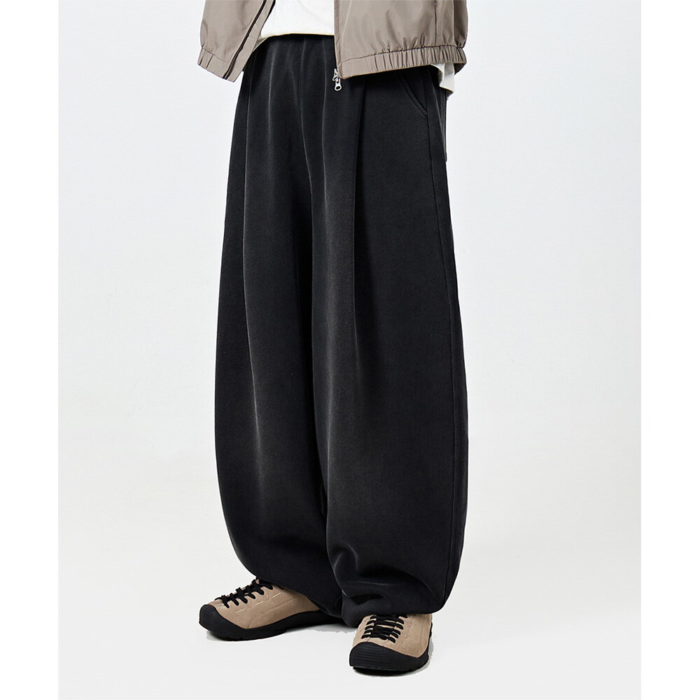 氣球棉褲 ASI ESSENTIAL ONE TUCK CURVED BALLOON SWEAT PANTS