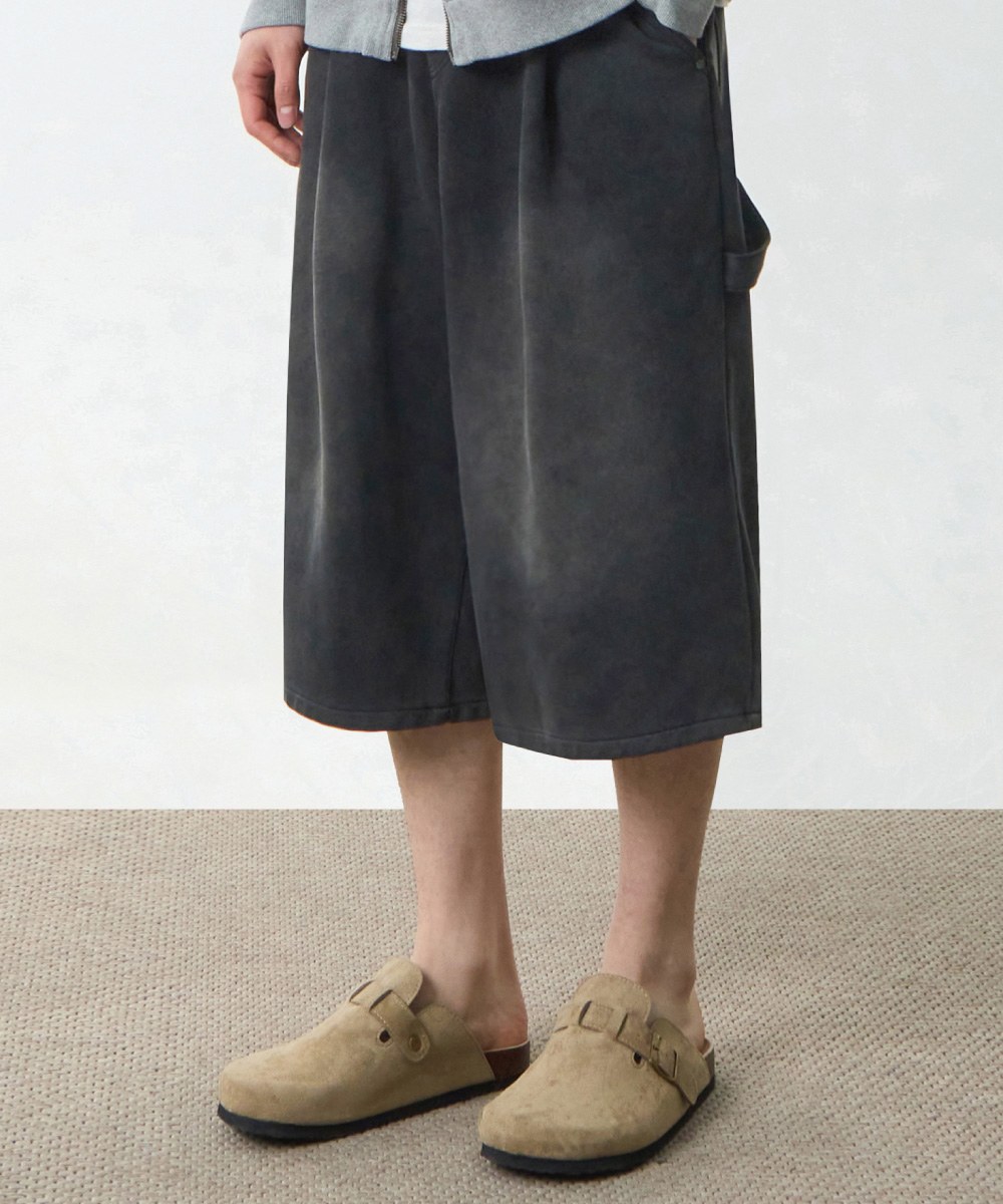 百慕達七分褲 ESSENTIAL CARPENTER BERMUDA SWEAT PANTS