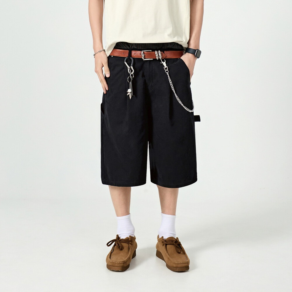 水洗工裝短褲 BIO-WASHING CARPENTER BERMUDA COTTON PANTS