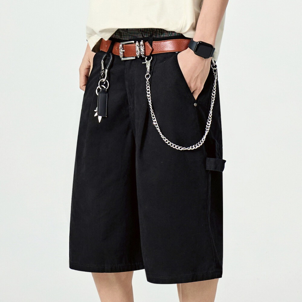 水洗工裝短褲 BIO-WASHING CARPENTER BERMUDA COTTON PANTS