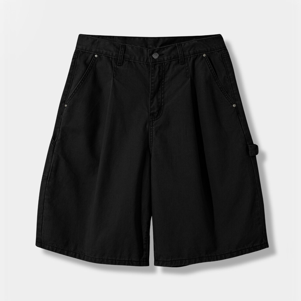 水洗工裝短褲 BIO-WASHING CARPENTER BERMUDA COTTON PANTS