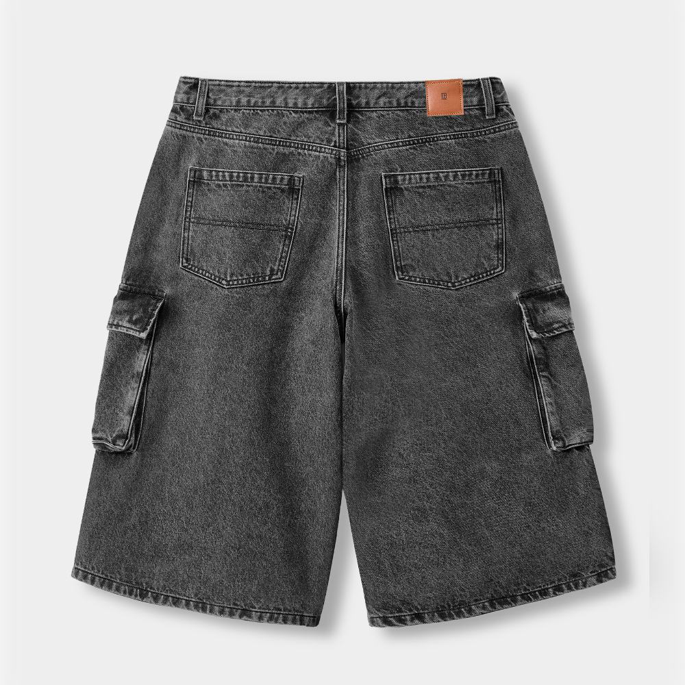 M65 百慕達牛仔褲 M65 PARACHUTE BERMUDA CURVED DENIM PANTS