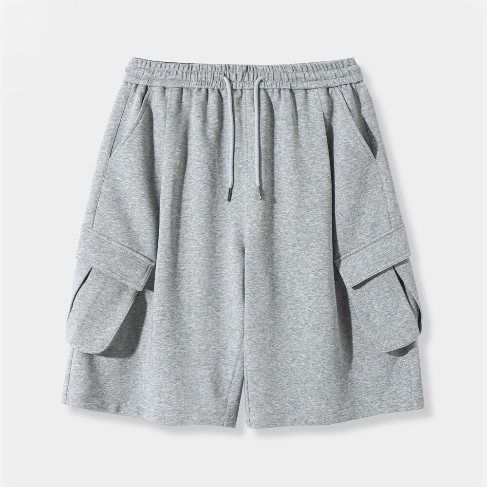 百慕達工裝短褲 ONE-TUCK BERMUDA CARGO SWEAT PANTS