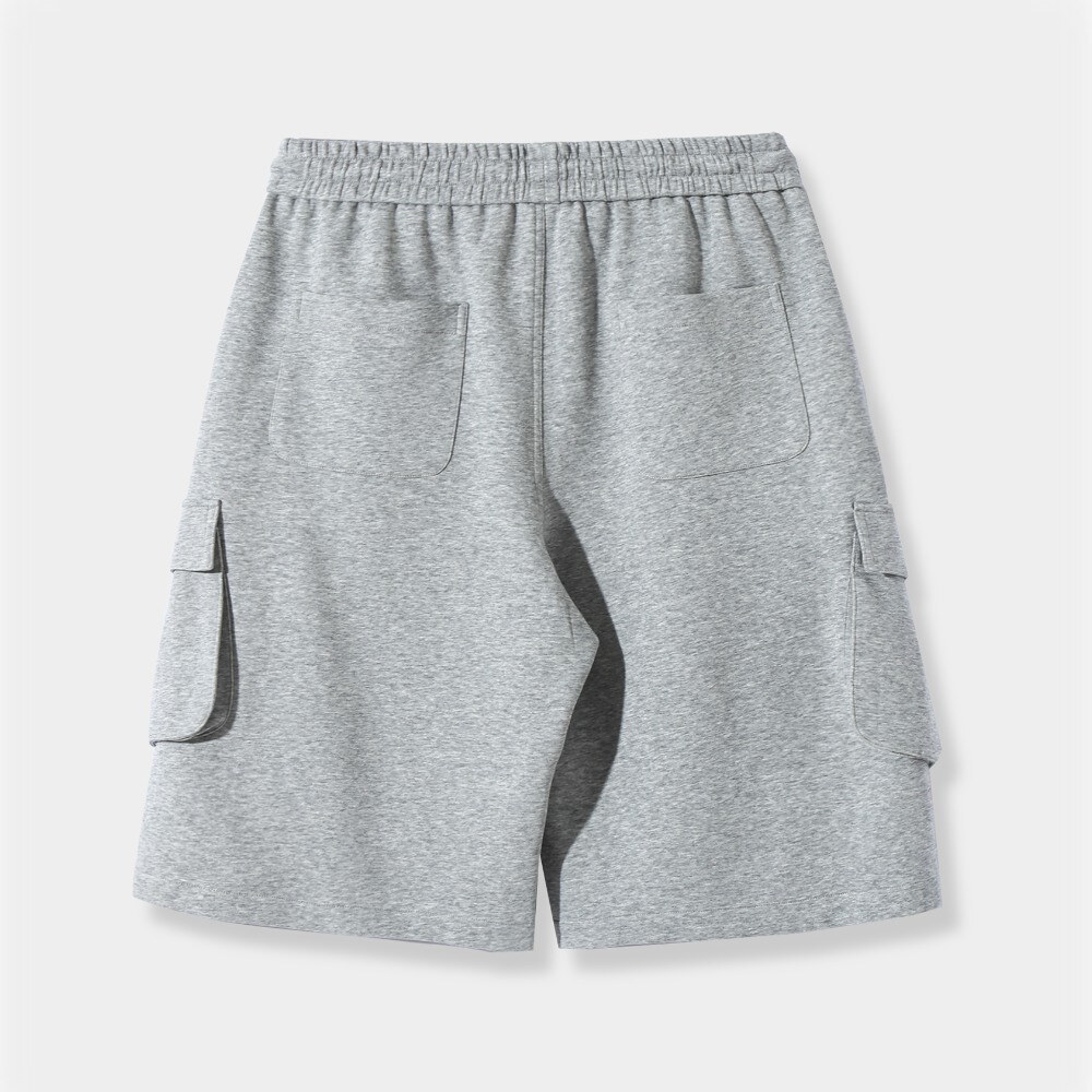 百慕達工裝短褲 ONE-TUCK BERMUDA CARGO SWEAT PANTS