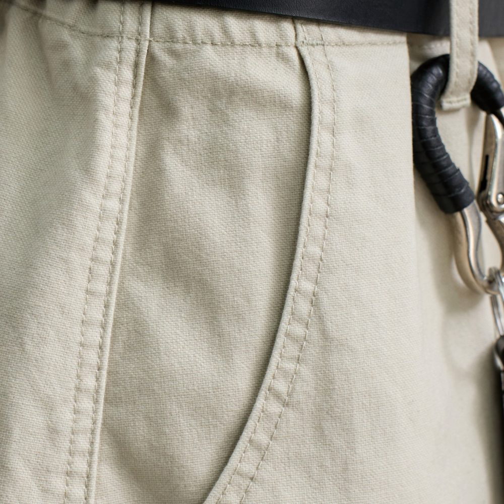 水洗卡其短褲 EVERYONE'S CURVED CHINO PANTS HALF