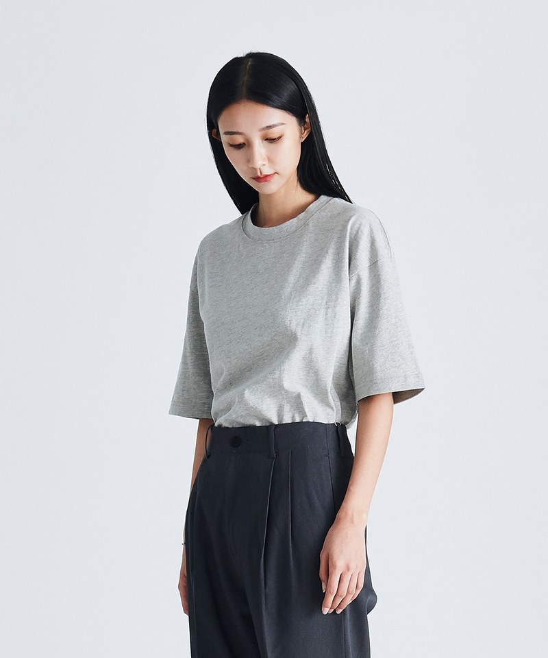 多色經典素面短TEE