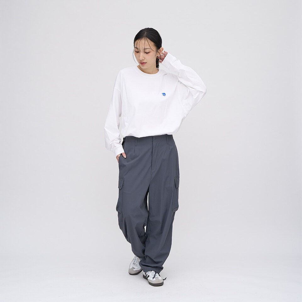 PLN0126 小P社長-Logo多色長袖TEE