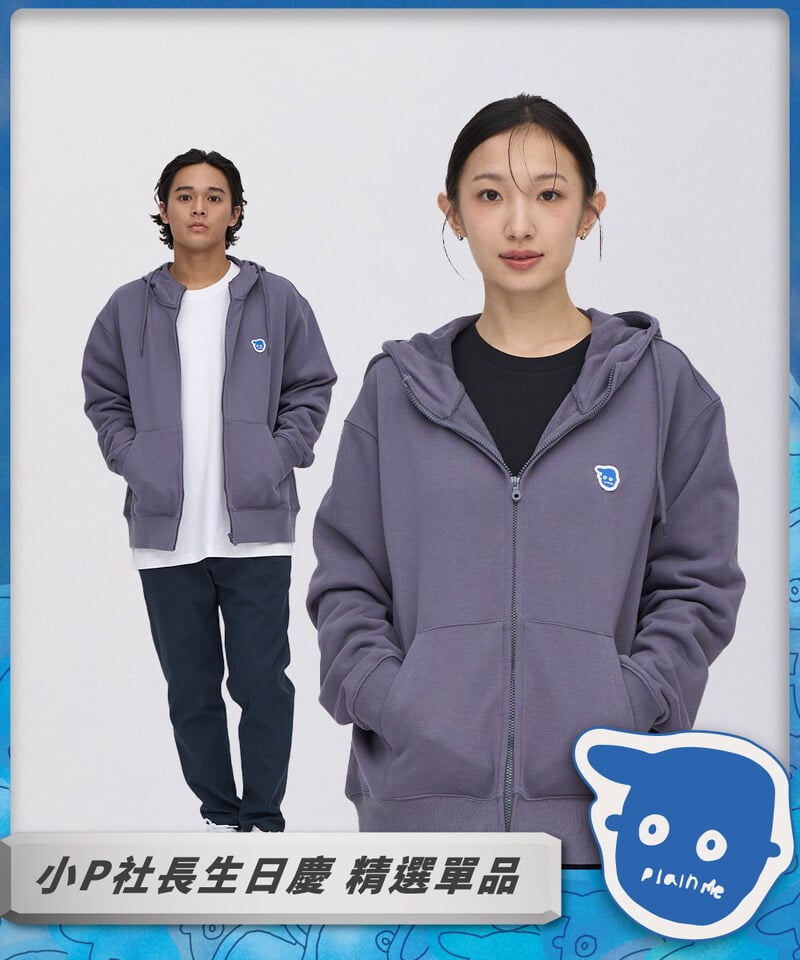 PLN1176-242 小P社長連帽外套