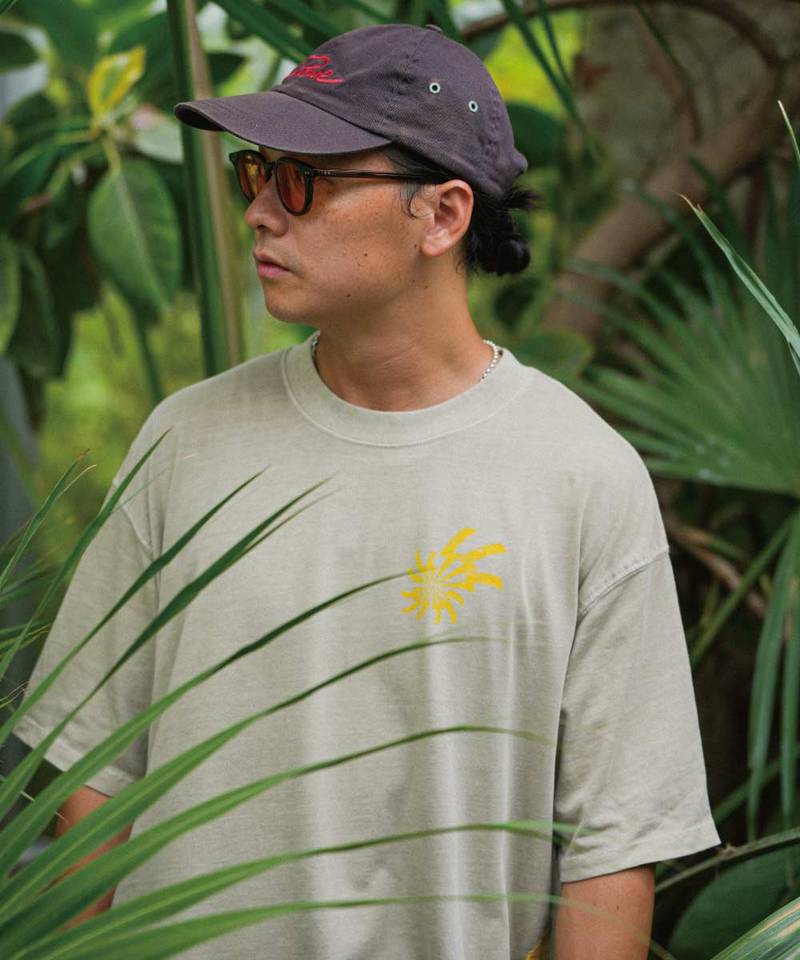 3SB0102-252 水洗印花上衣 THE HANA-01 WASHED TEE