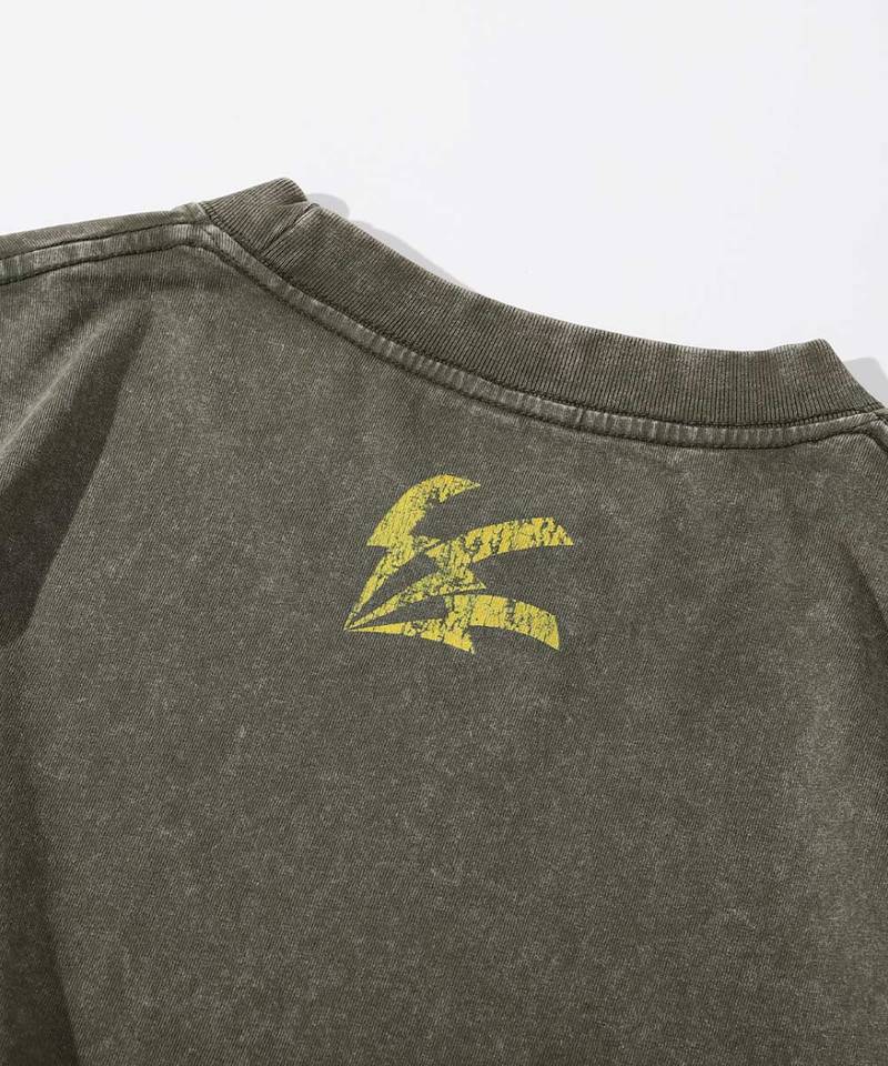 3SB0103-252 水洗印花上衣 THE HANA-02 WASHED TEE
