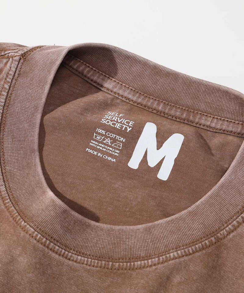 品牌花卉長袖上衣 Brand Logo Flower Tee