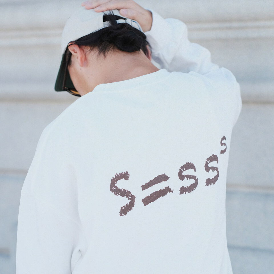 3SB0106-252 愛因斯坦印花大學TEE THE ALBERT SWEATSHIRT