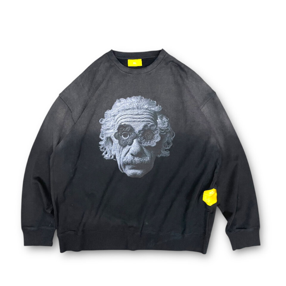 愛因斯坦水洗大學TEE The Albert Washed Sweater