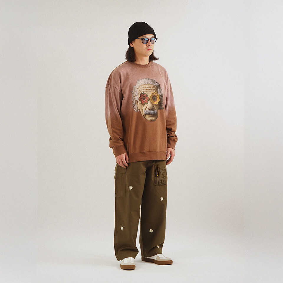愛因斯坦水洗大學TEE The Albert Washed Sweater