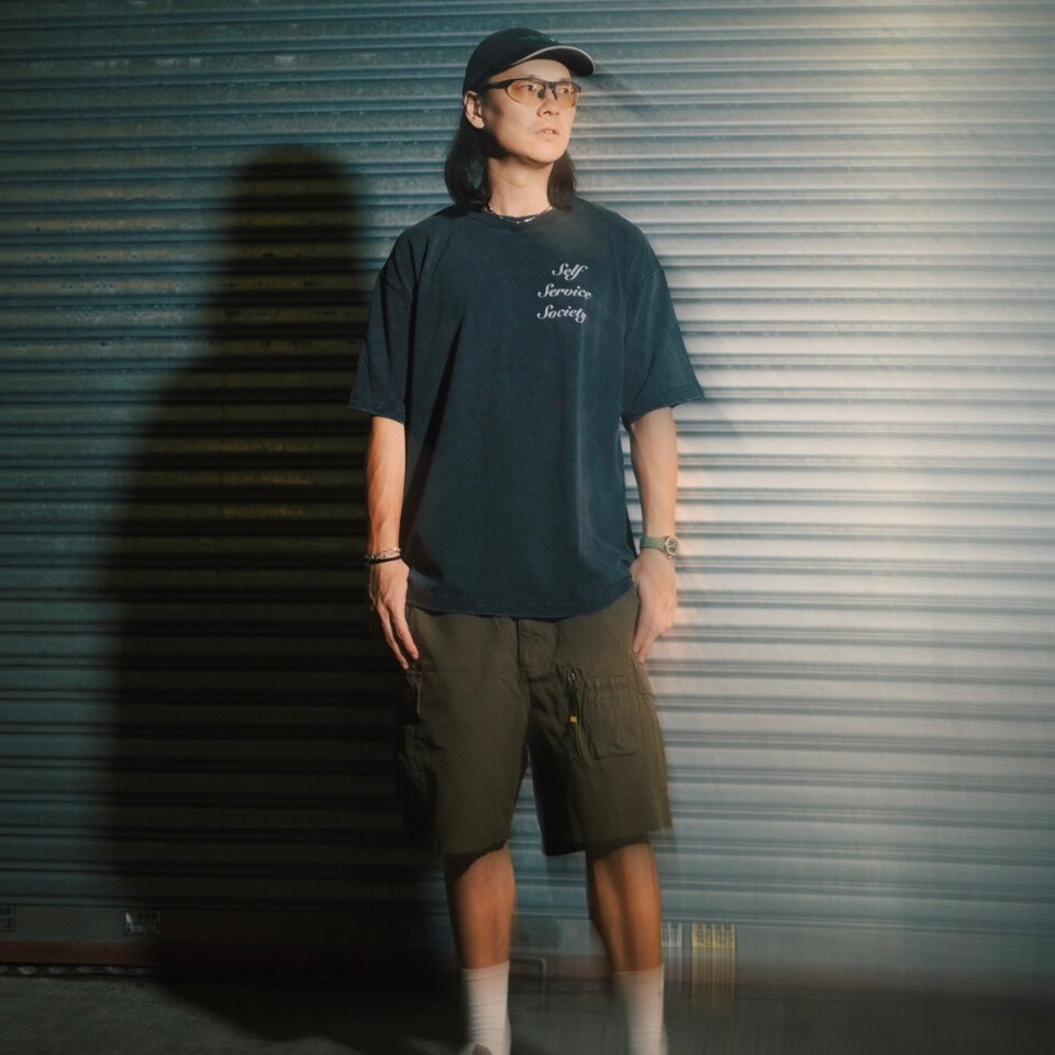3SB0108-261 品牌花卉短Tee Brand Logo Flower Tee