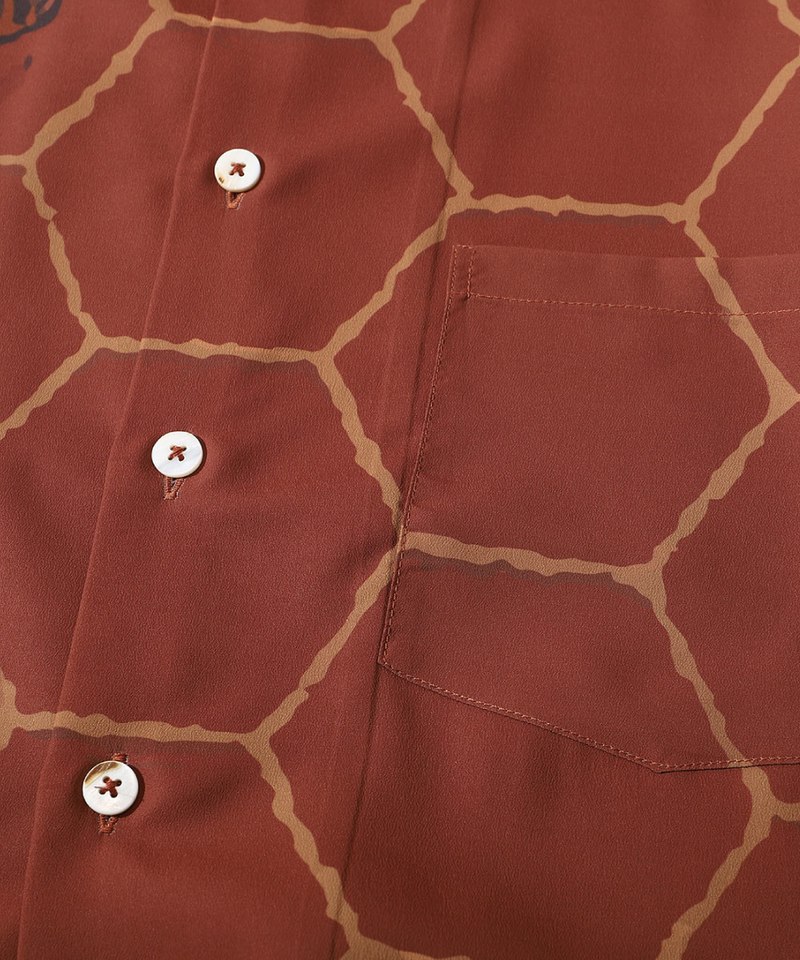 3SB0202-252 印花開領襯衫 THE OVERPRINT CUBA SHIRT