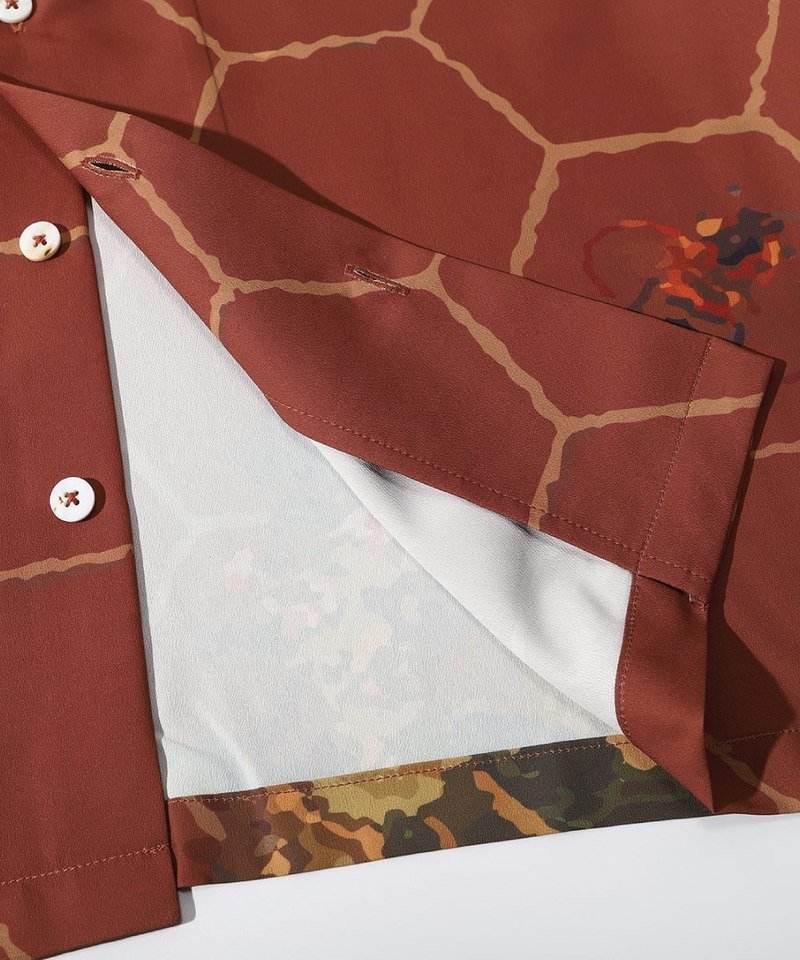 3SB0202-252 印花開領襯衫 THE OVERPRINT CUBA SHIRT