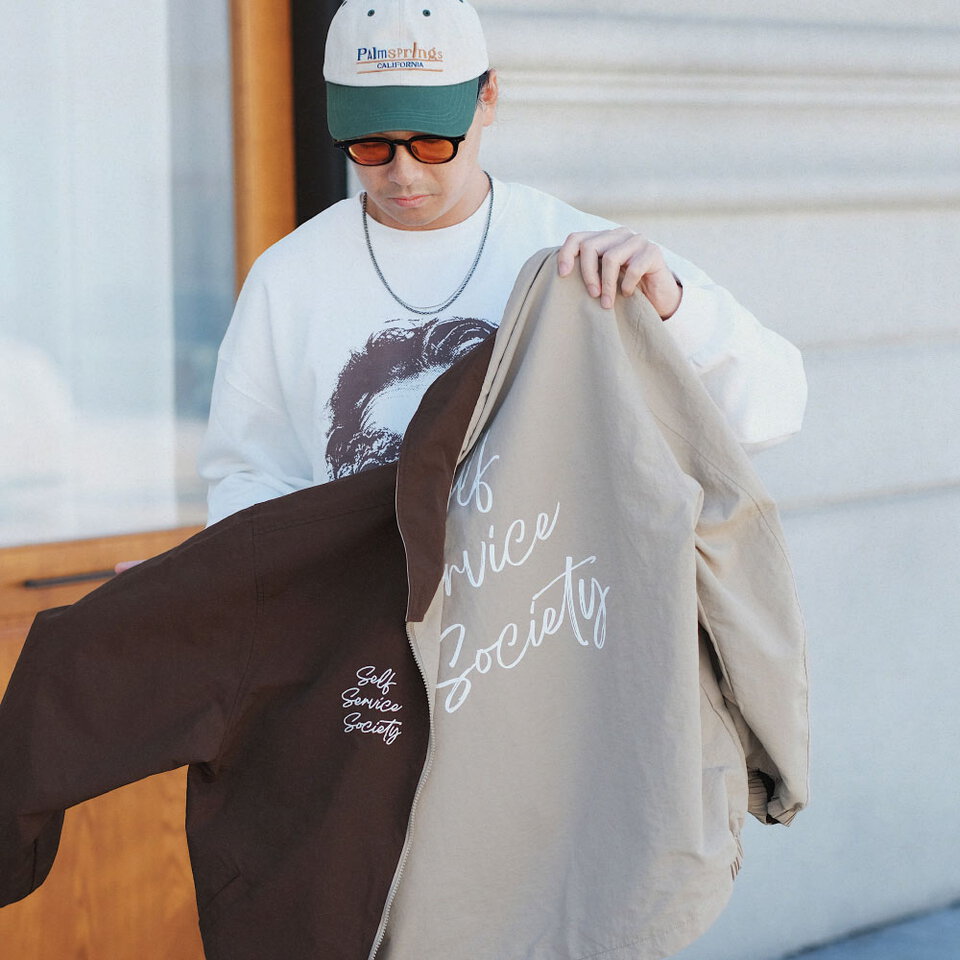 3SB1101-252 雙面教練外套 THE ALBERT REVERSIBLE COACH JACKET