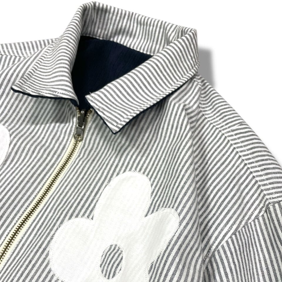 雙面花紋切換外套 Two Face Flower Jacket