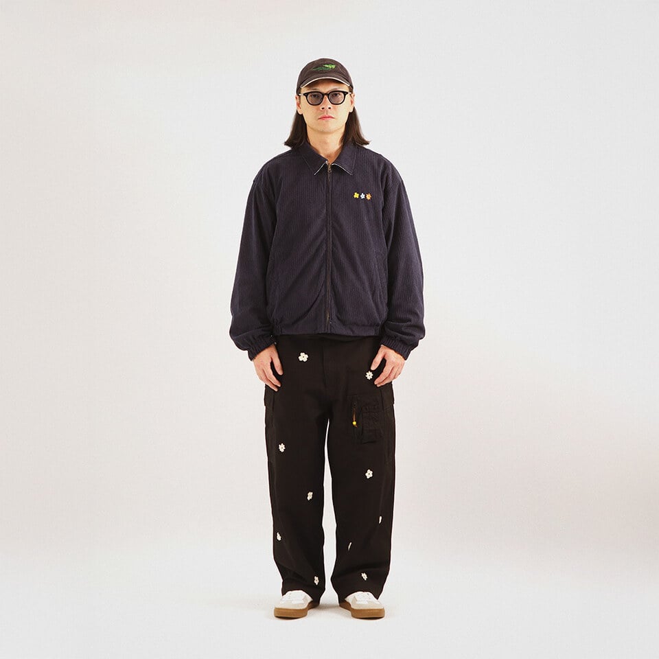 雙面花紋切換外套 Two Face Flower Jacket