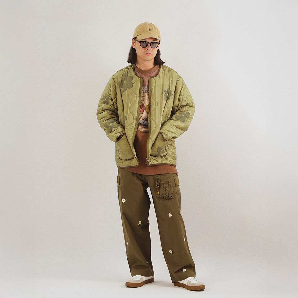 花朵絎縫外套 3S Flower Linner