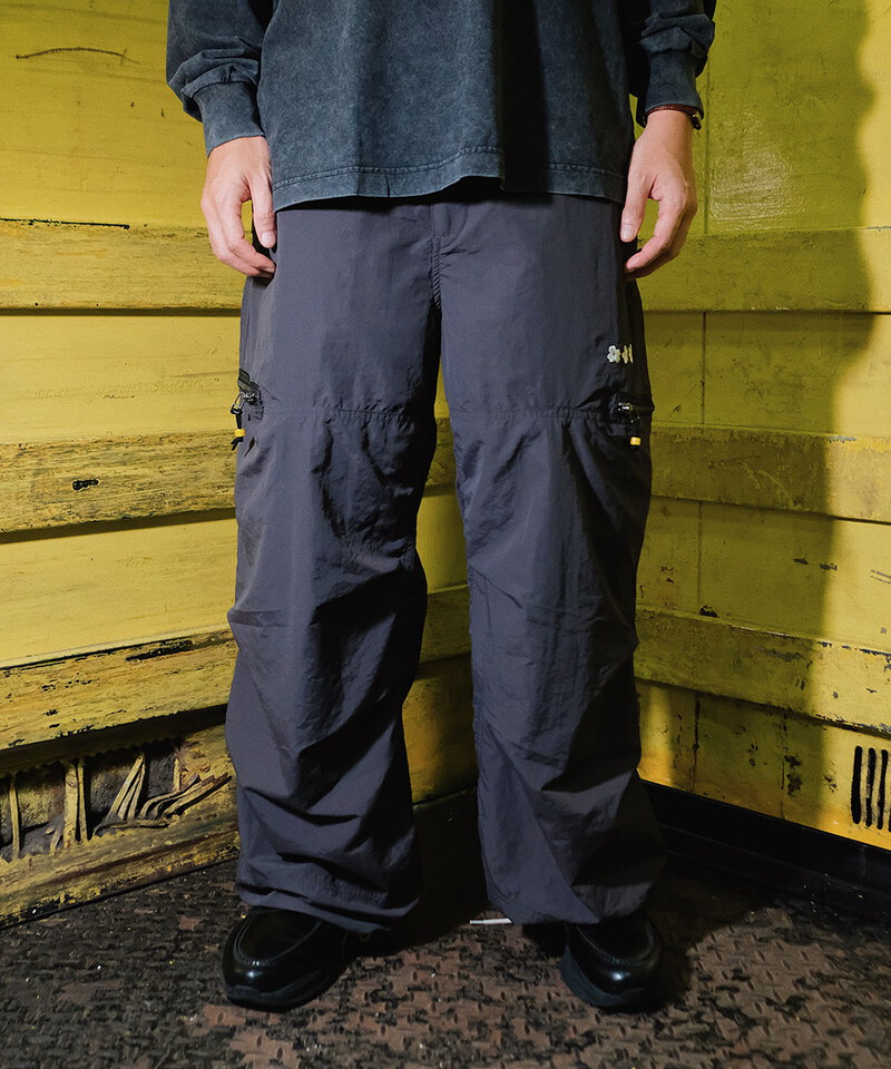 3SB1601-252 抗撕裂雙拉鍊工裝褲 2 Zipper Cargo Pants