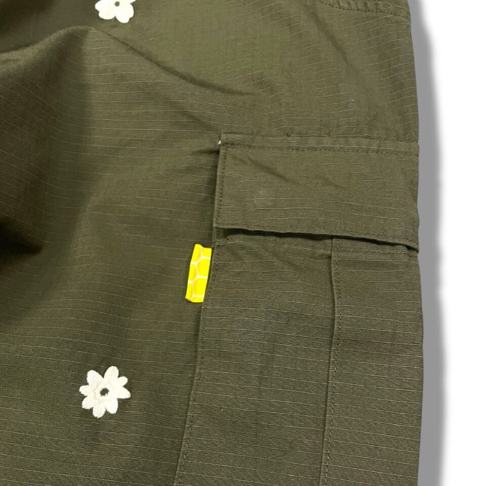 花卉休閒工裝褲 Easy Flower Cargo Pants