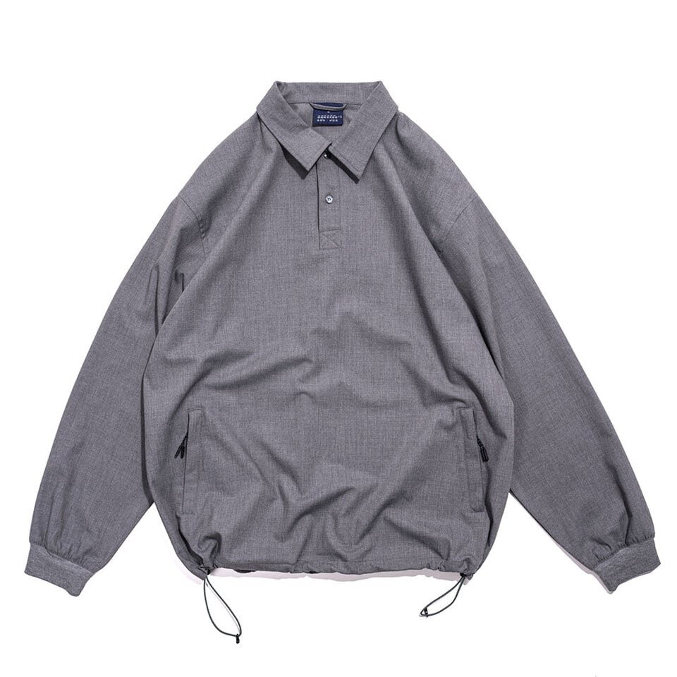 4PM0001-261 寬鬆長袖Polo衫 Formal Play Polo