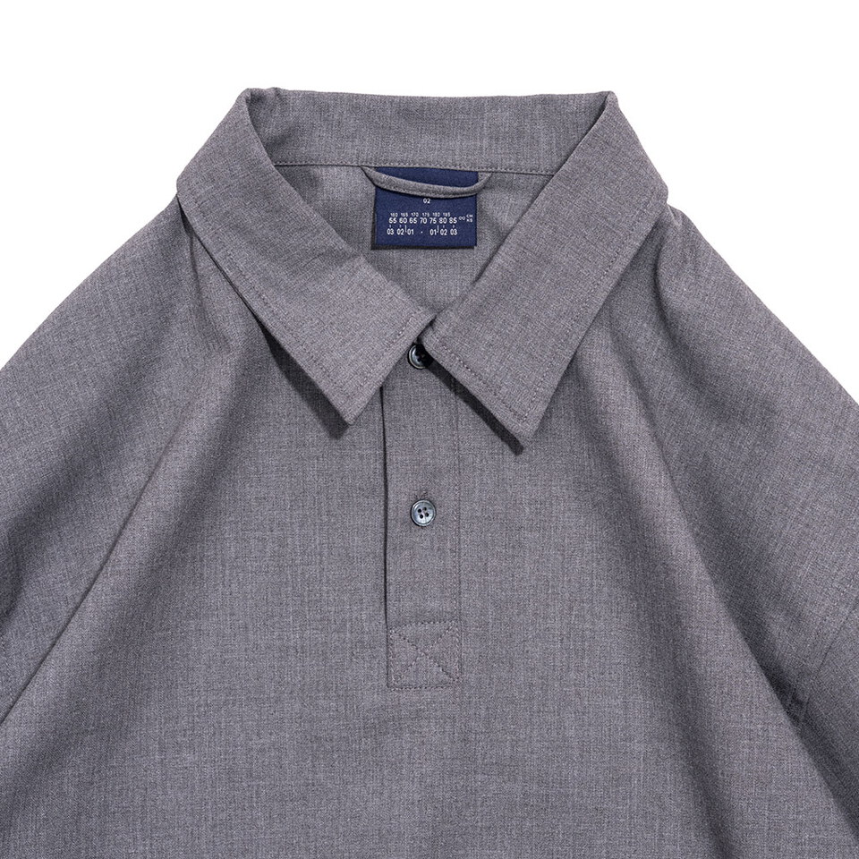 寬鬆長袖Polo衫 Formal Play Polo