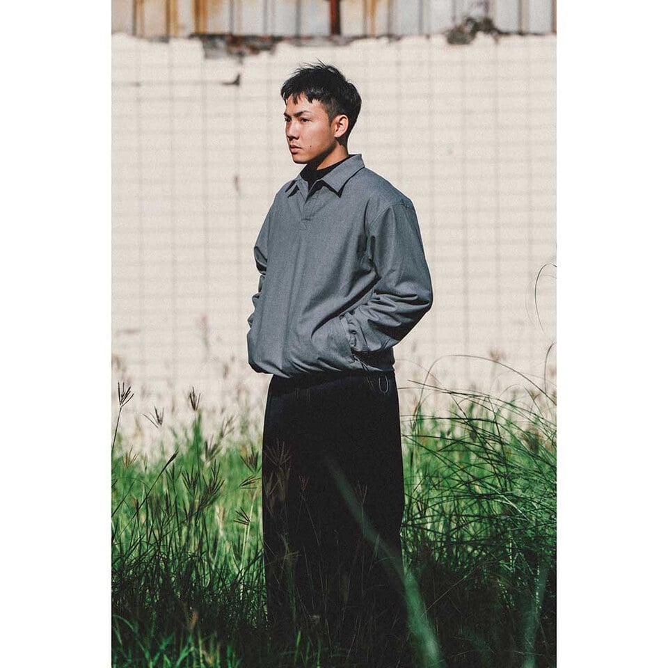 寬鬆長袖Polo衫 Formal Play Polo