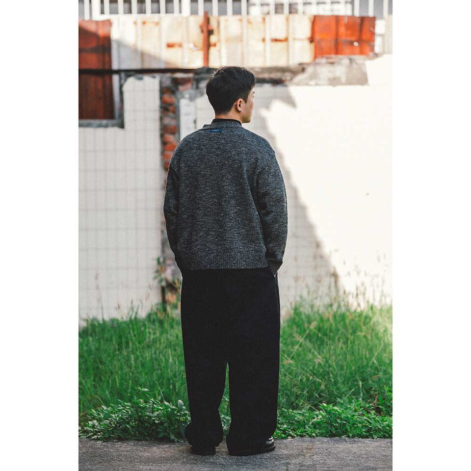 短版寬鬆毛衣 Ash Knit Cardigan